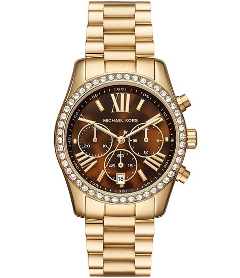 Michael Kors Women's Lexingoton Chronograph Watch